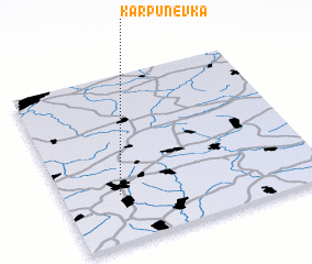 3d view of Karpunëvka