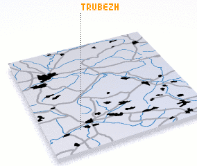 3d view of Trubëzh