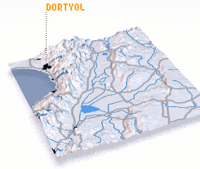 3d view of Dörtyol