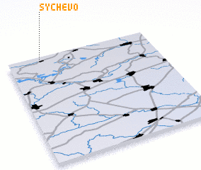 3d view of Sychëvo