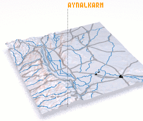 3d view of ‘Ayn al Karm