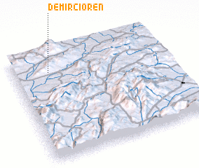 3d view of Demirciören