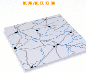 3d view of Novaya Velichna