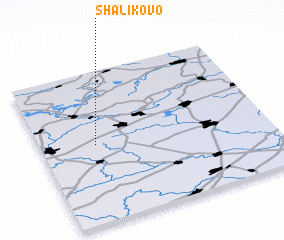 3d view of Shalikovo