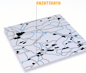 3d view of Kazatskaya