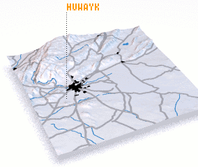 3d view of Ḩuwayk