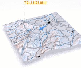 3d view of Tall Kalakh