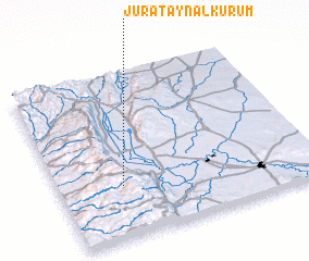 3d view of Jūrat ‘Ayn al Kurūm