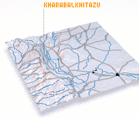 3d view of Kharāb al Khītāzū