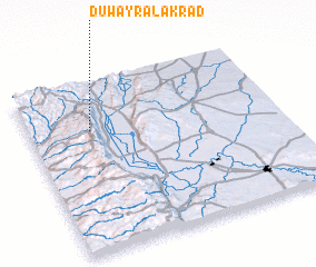 3d view of Duwayr al Akrād