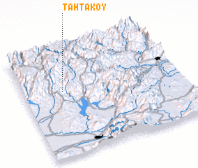 3d view of Tahtaköy