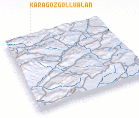 3d view of Karagözgöllüalan