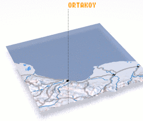 3d view of Ortaköy