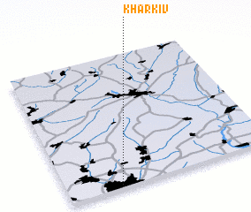 3d view of Kharkiv