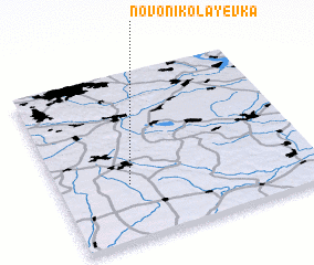 3d view of Novo-Nikolayevka