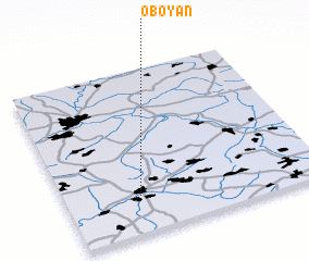 3d view of Oboyan\