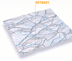 3d view of Ortaköy