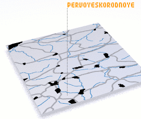 3d view of Pervoye Skorodnoye