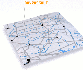 3d view of Dayr as Salţ