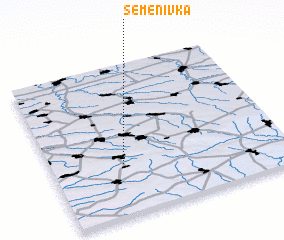 3d view of Semenivka