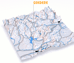 3d view of Gökdere