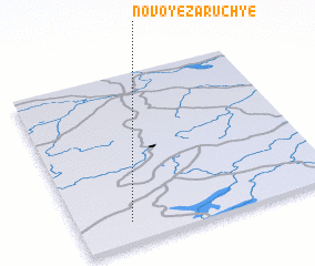 3d view of Novoye Zaruch\