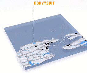 3d view of Novyy Svit