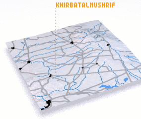 3d view of Khirbat al Mushrif