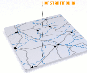 3d view of Konstantinovka