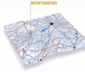 3d view of Mashtá Ḩasan
