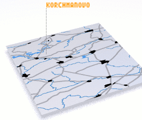 3d view of Korchmanovo