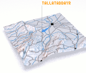 3d view of Tallat ad Dayr
