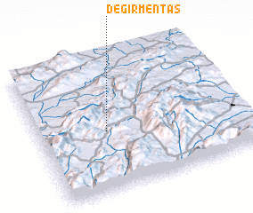 3d view of Değirmentaş