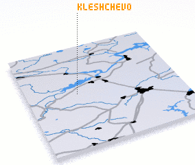 3d view of Kleshchëvo