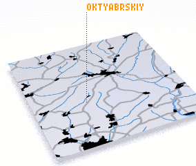 3d view of Oktyabr\