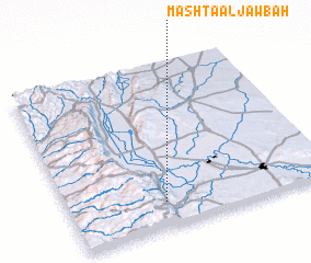 3d view of Mashtá al Jawbah