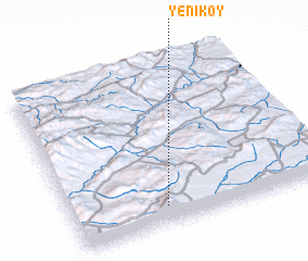 3d view of Yeniköy