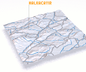 3d view of Halkaçayır