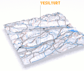 3d view of Yeşilyurt