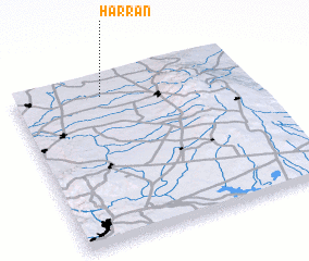 3d view of Ḩarrān
