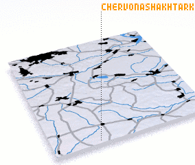 3d view of Chervona-Shakhtarka