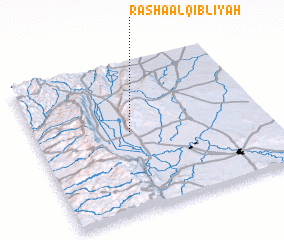 3d view of Rāshā al Qiblīyah