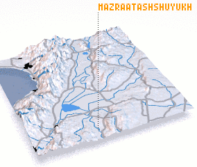 3d view of Mazra‘at ash Shuyūkh