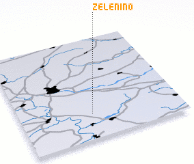 3d view of Zelenino