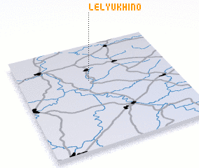 3d view of Lelyukhino