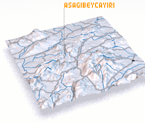 3d view of Aşağıbeyçayırı