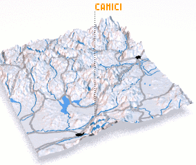 3d view of Çamiçi