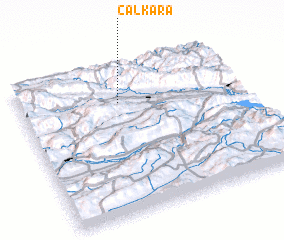 3d view of Çalkara