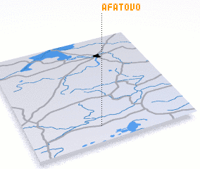 3d view of Afatovo