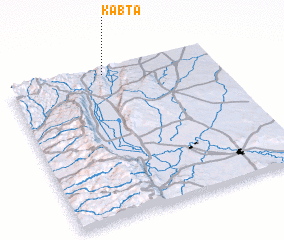 3d view of Kabtā